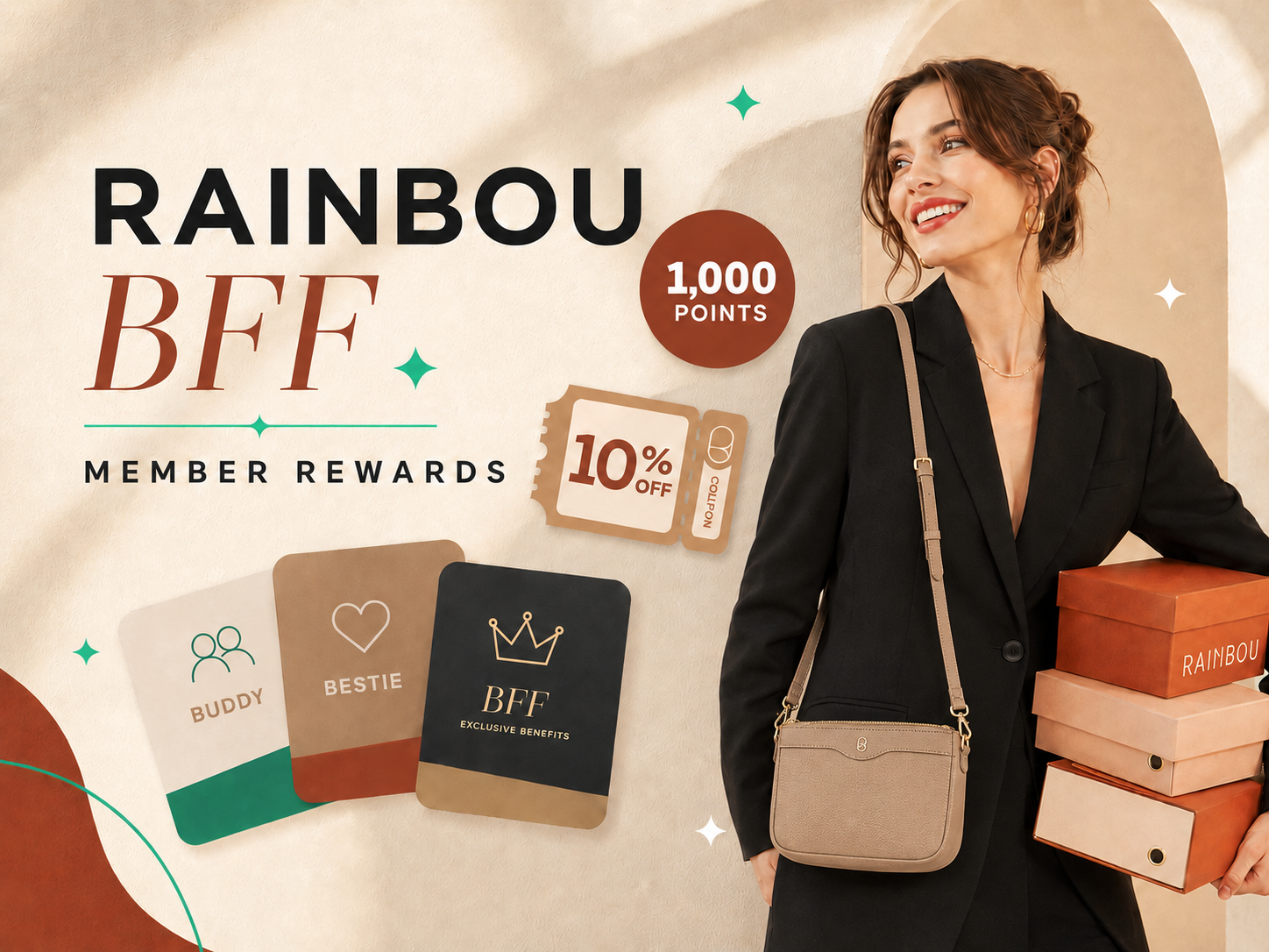 RAINBOU BFF สิทธิพิเศษสำหรับสมาชิก