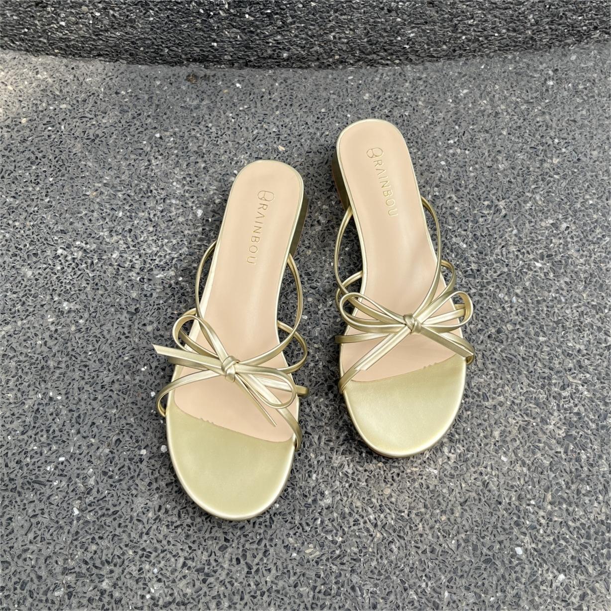 BOWIE SANDALS - GOLD